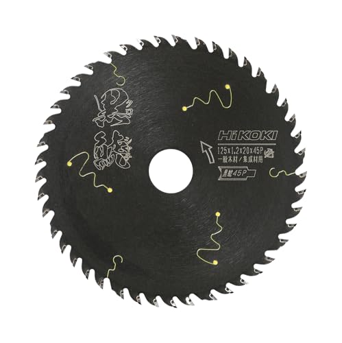 하이코키 쿠로샤치 125파이 0037-6199 45P 원형톱날