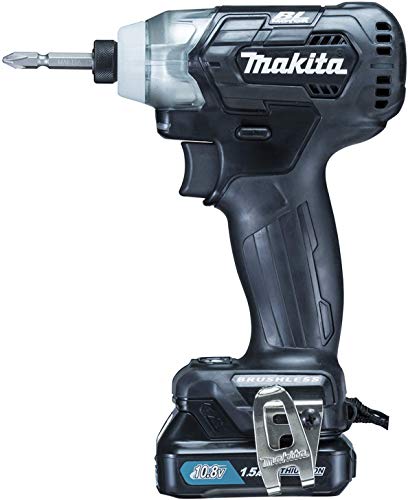 마키타 블랙 TD111 10.8V 임팩트 드라이버 135Nm 1.5Ah 배터리 2개 충전기