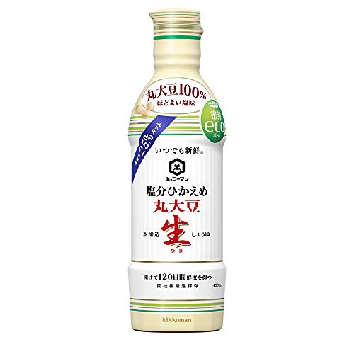 기꼬만 언제나신선 저염 통대두 생간장 450ml 1