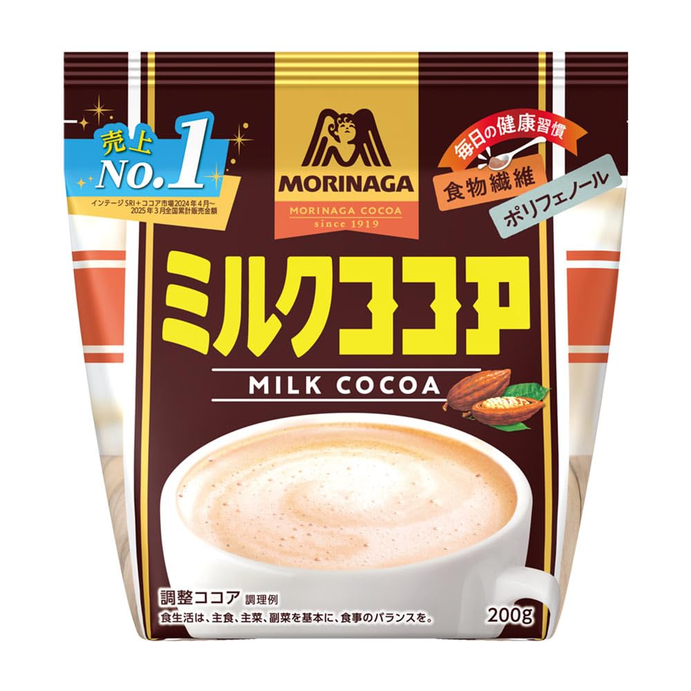 모리나가 밀크 코코아 200g 2개입