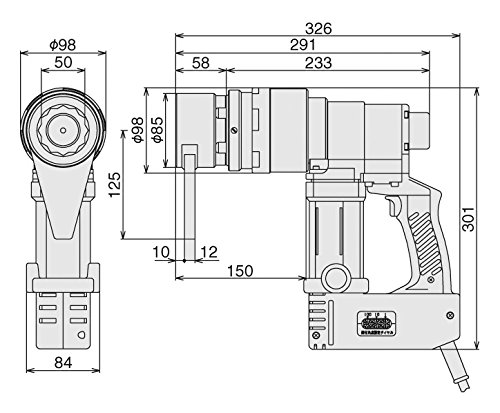 토네 너트 회전각 렌치 토르샤트 TN30E-2T 200V 이미지 3