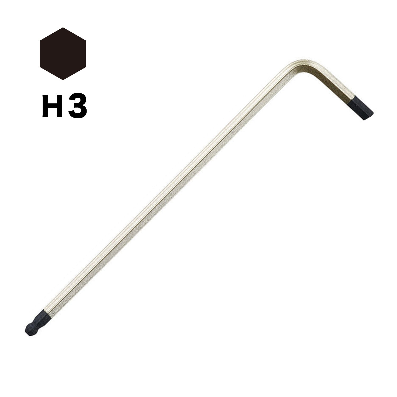 베셀 레인볼 3mm 8900BP L형 육각렌치 이미지 2