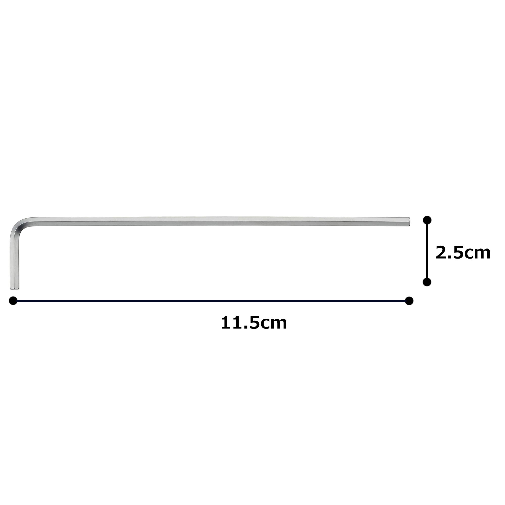 토네 AL-2.5 2.5mm 롱 육각 L렌치 이미지 4