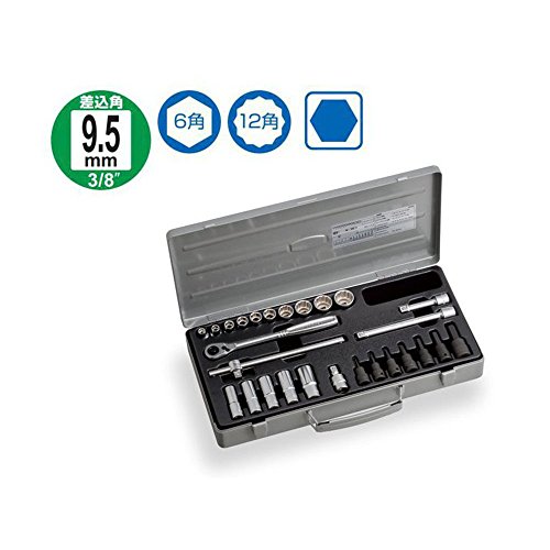 토네 믹스 소켓 렌치 세트 MX300 9.5mm 27점 이미지 2