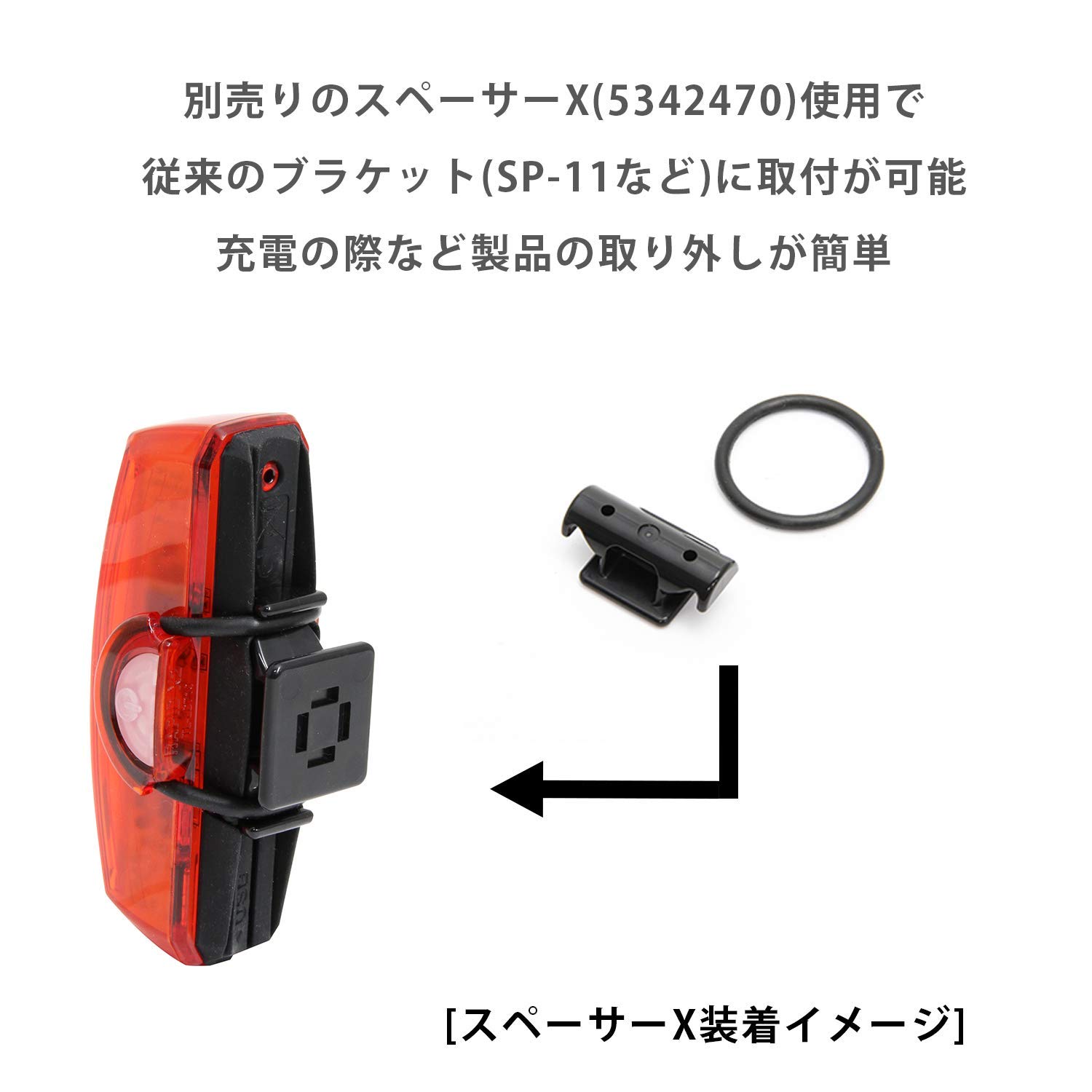 캣아이 래피드 X TL-LD700-R 자전거 후미등 USB 충전식 이미지 7