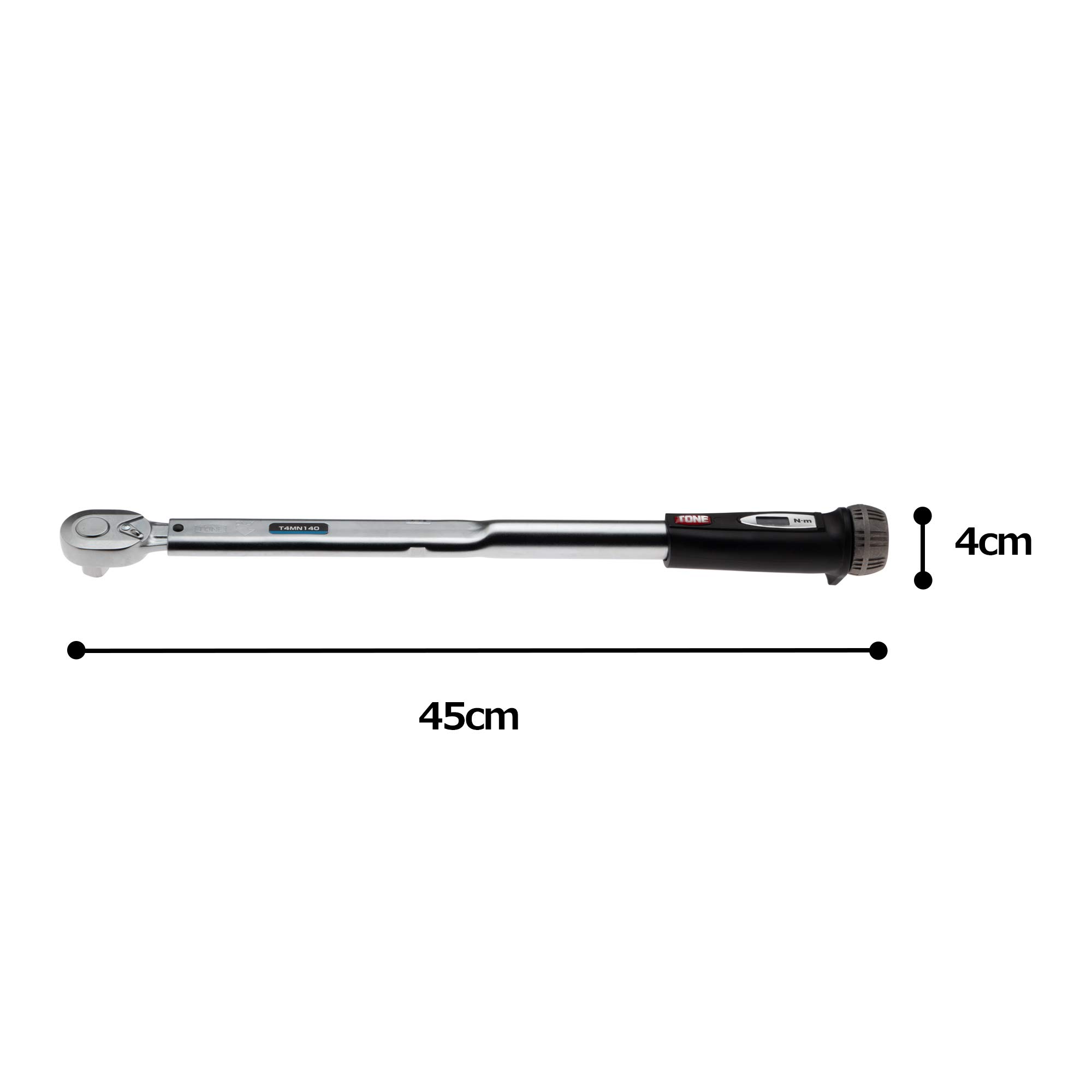 토네 T4MN140-QL 140Nm 12.7mm 프리셋 토크렌치 다이렉트형 이미지 5