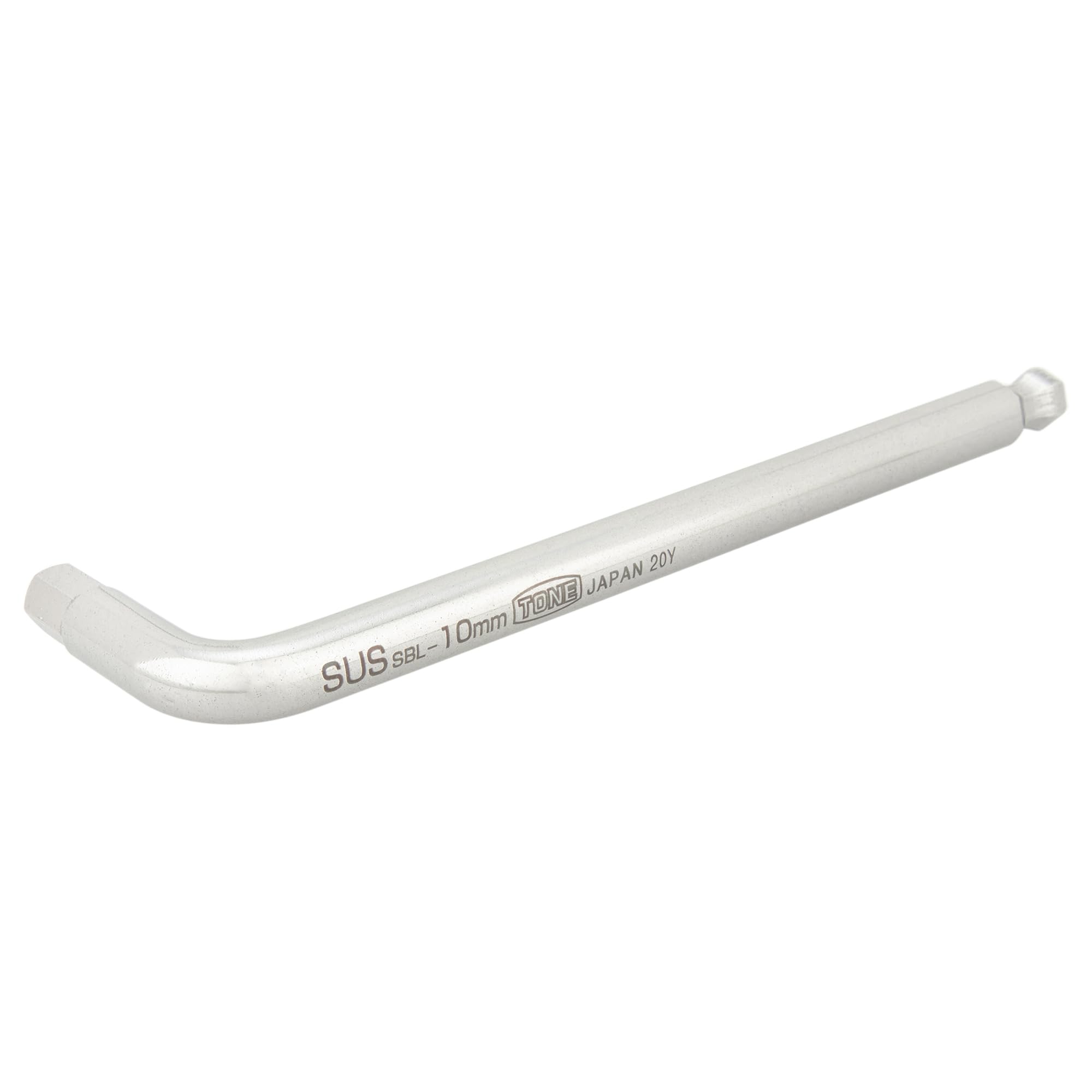 토네 SBL-10 10mm SUS 롱 볼포인트 L형 렌치 이미지 2