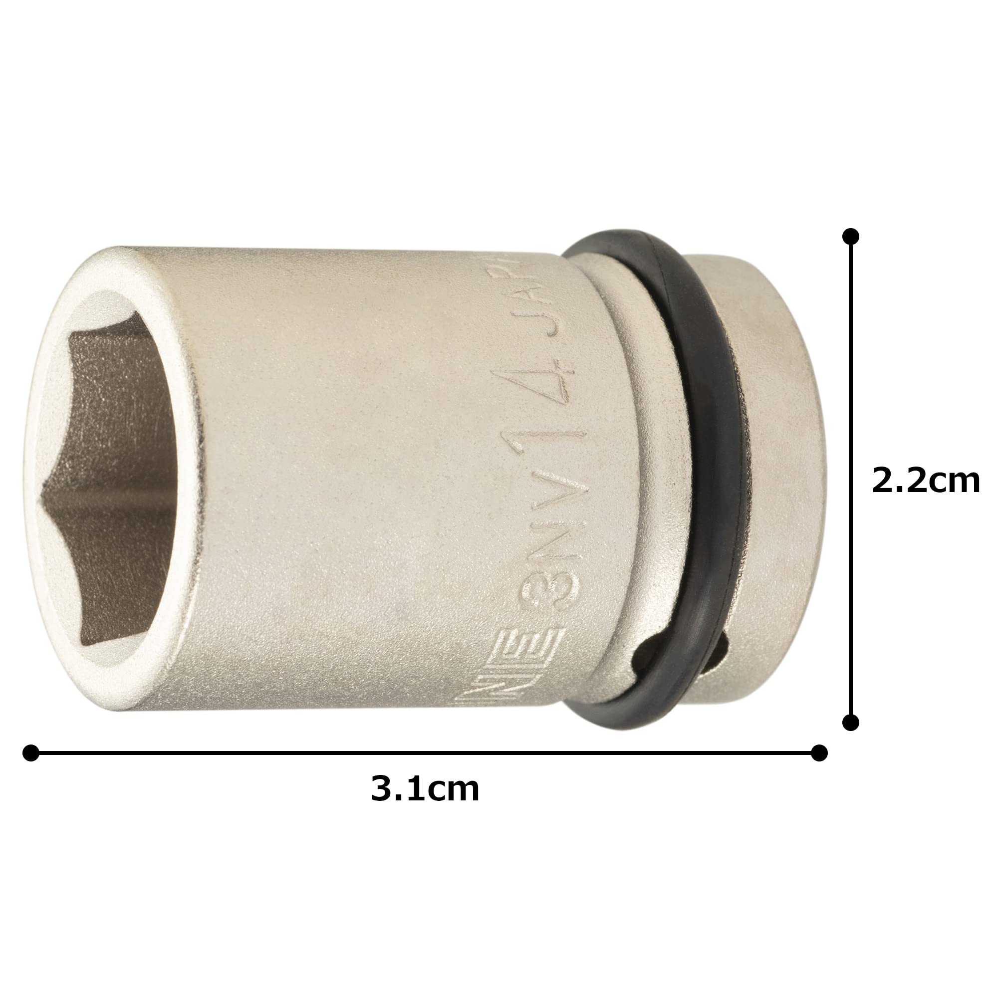 토네 3NV-14 14mm 임팩트 소켓 9.5mm 이미지 4