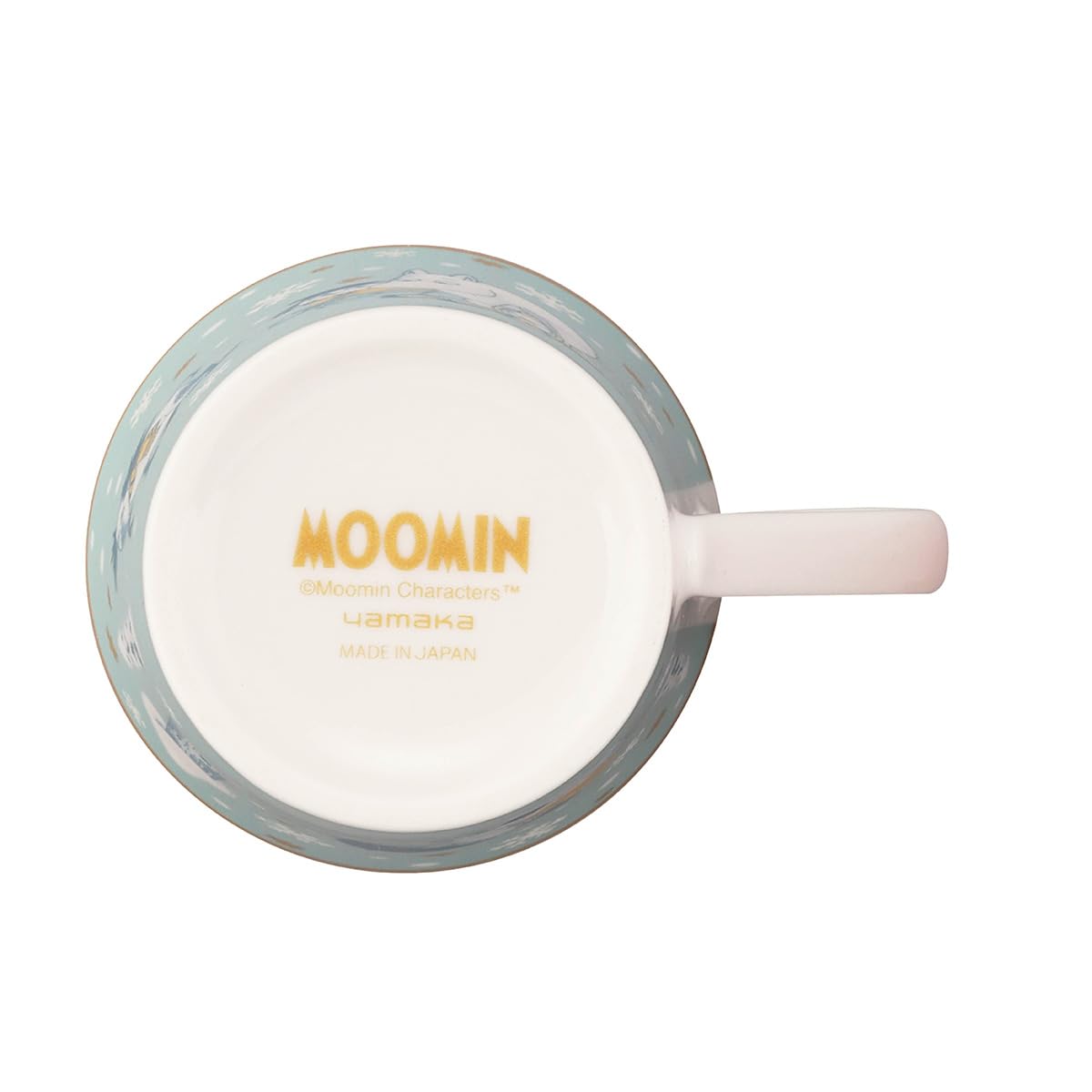 야마카 무민 스노위 웨이 홈 무민 MM12001-11 300ml 머그컵 블루 이미지 4