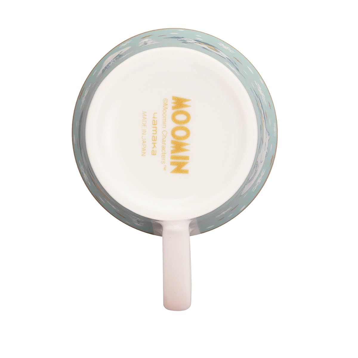 야마카 무민 스노위 웨이 홈 무민 MM12001-11 300ml 머그컵 블루 이미지 6