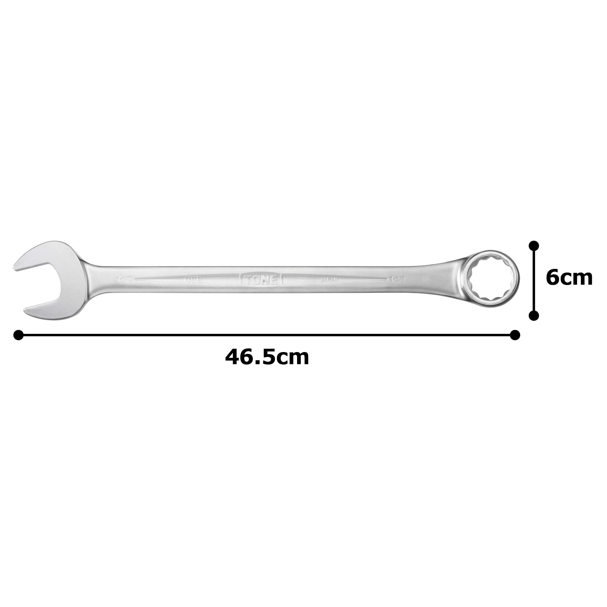 토네 CSB-44 1-3/8인치 콤비네이션 렌치 이미지 5