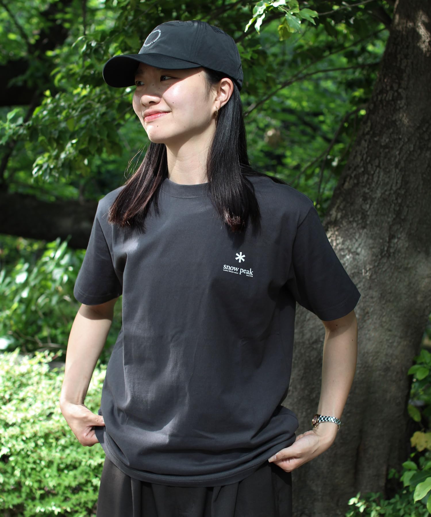 스노우피크 랜드락 설봉제 2026 봄 TS-26SU010 반팔 L Regular 베이지 이미지 11