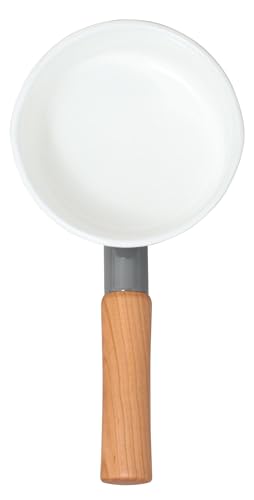 노다호로 쿠르르 그레이 12cm 밀크팬 CL-12MGR 법랑 가스전용 이미지 2
