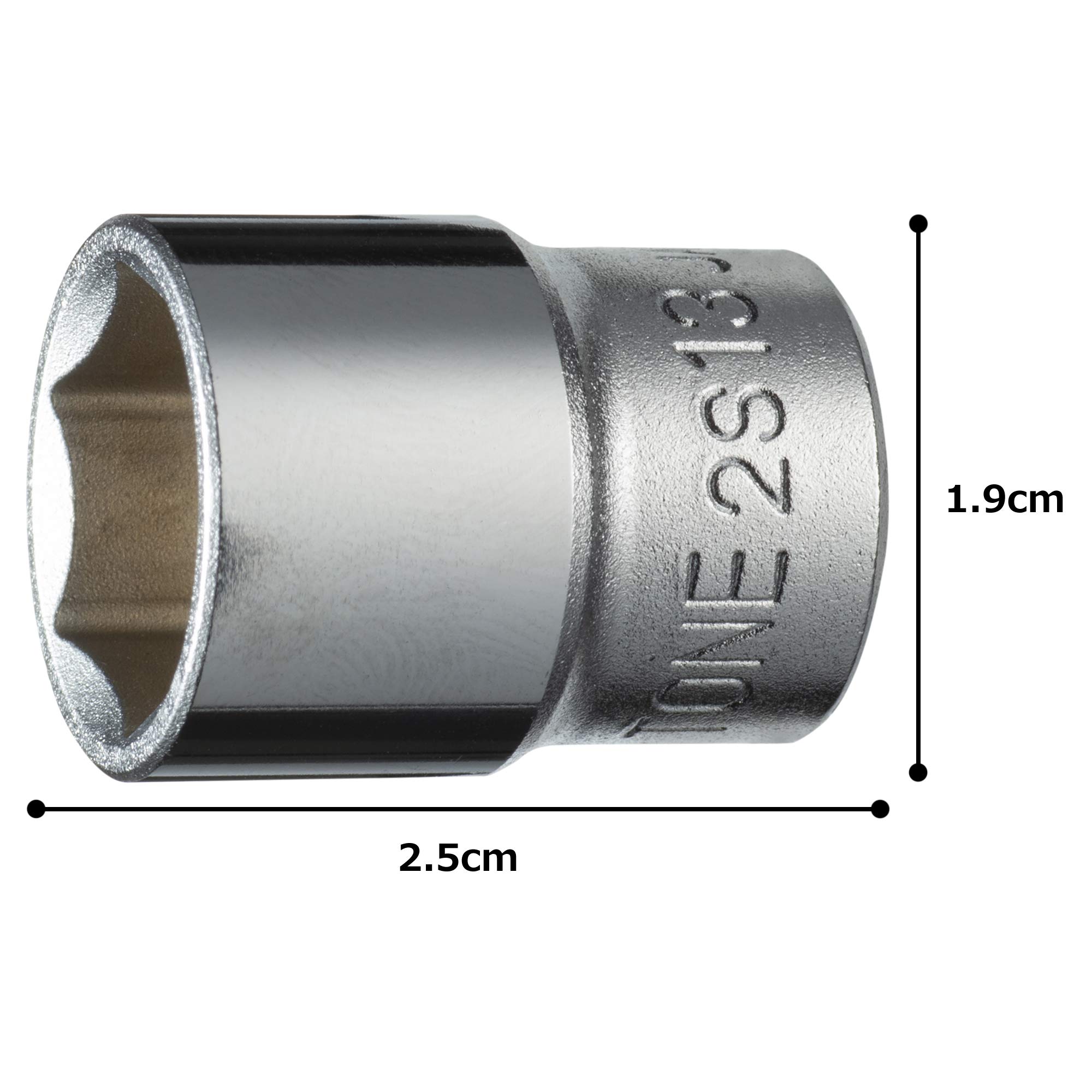 토네 HP2S-13 6각 소켓 13mm 이미지 5