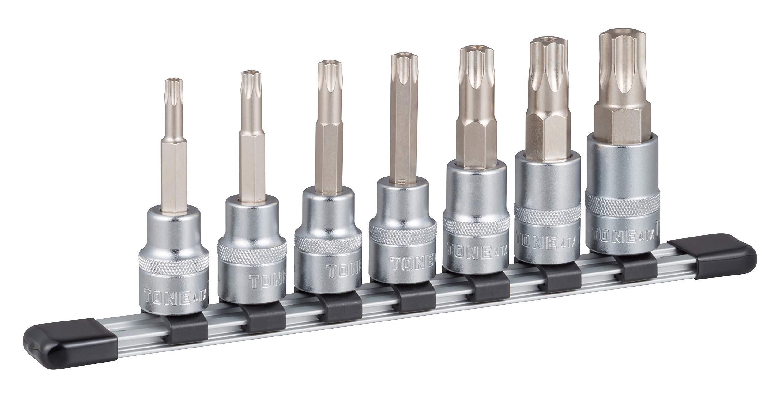 토네 HTX407H 별렌치 소켓 세트 12.7mm 7종 이지리방지형 이미지 2