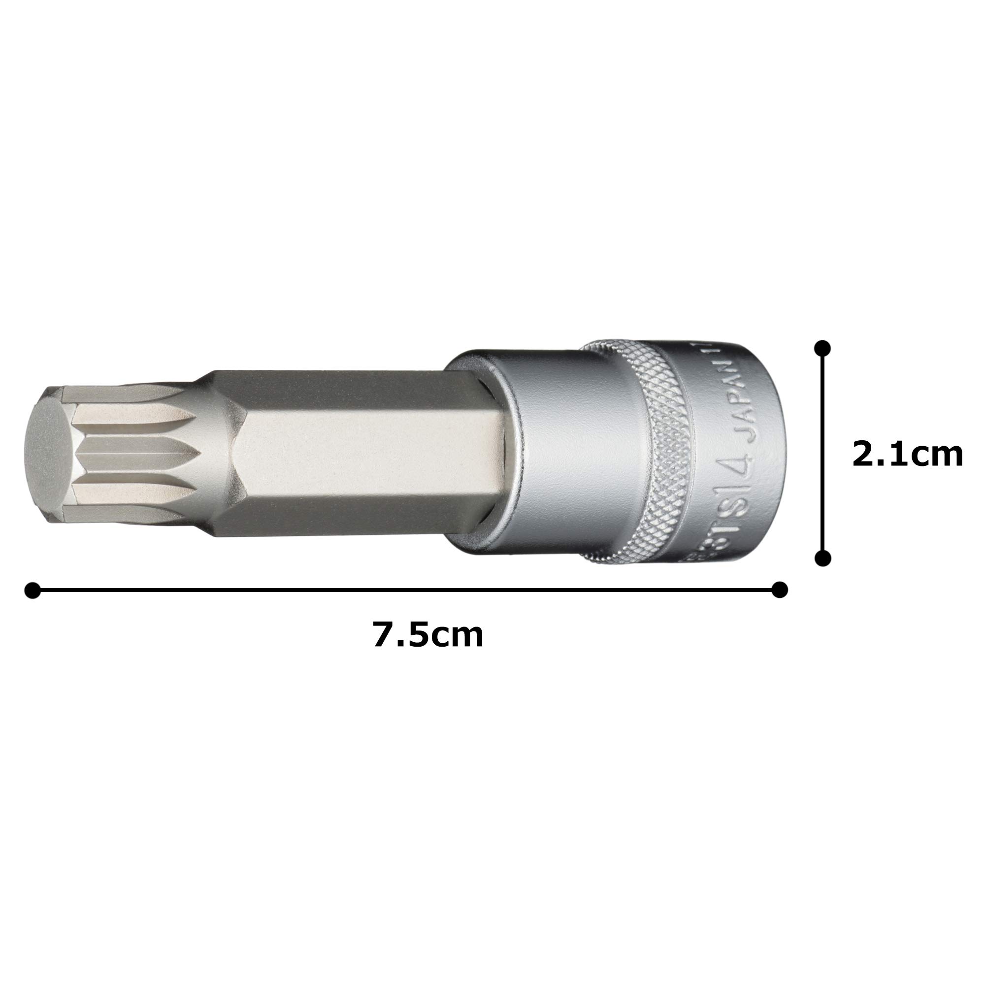 토네 3TS-14 9.5mm 트리플 스퀘어 비트 소켓 M14 이미지 5