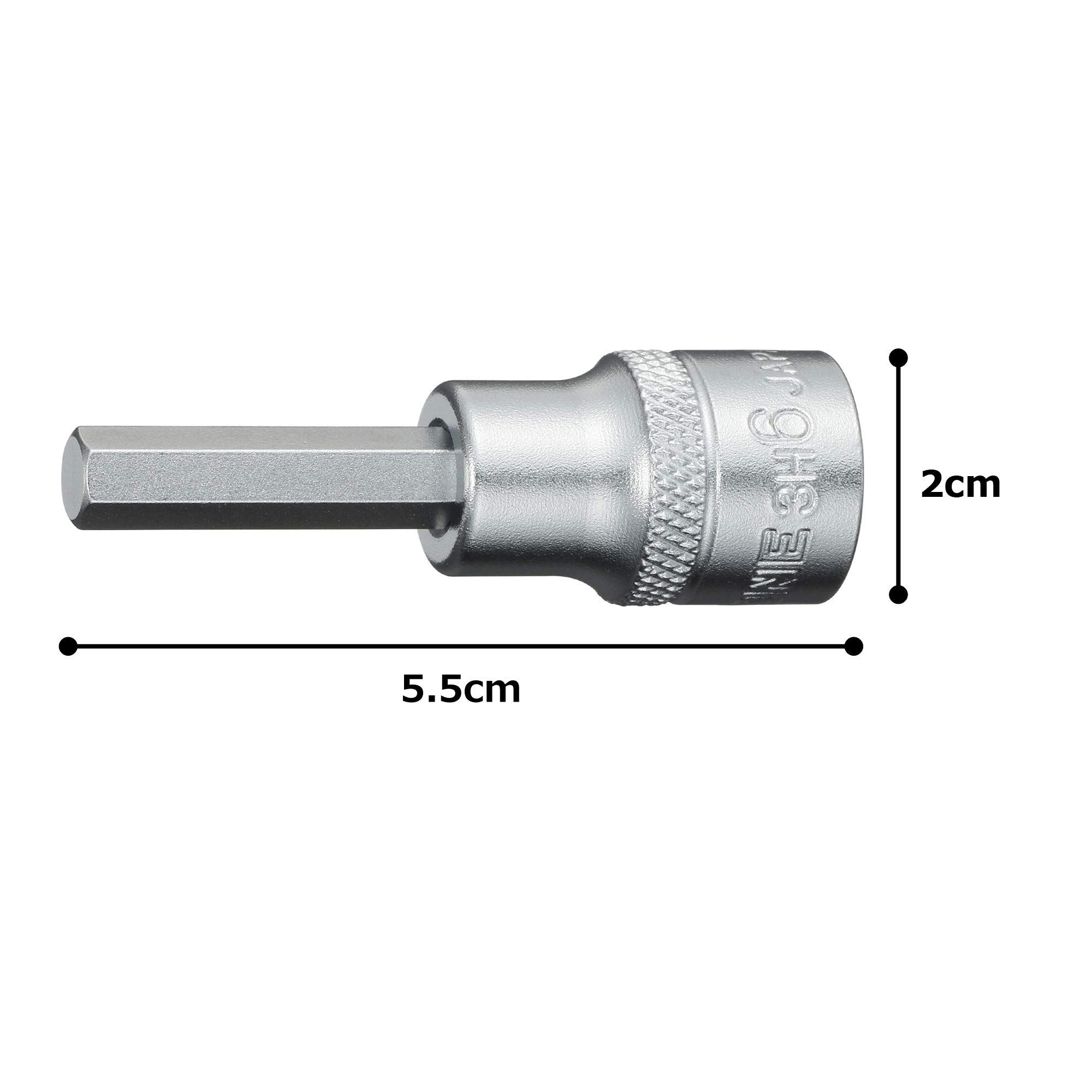 토네 HP3H-06 육각 소켓 9.5mm 6mm 이미지 5