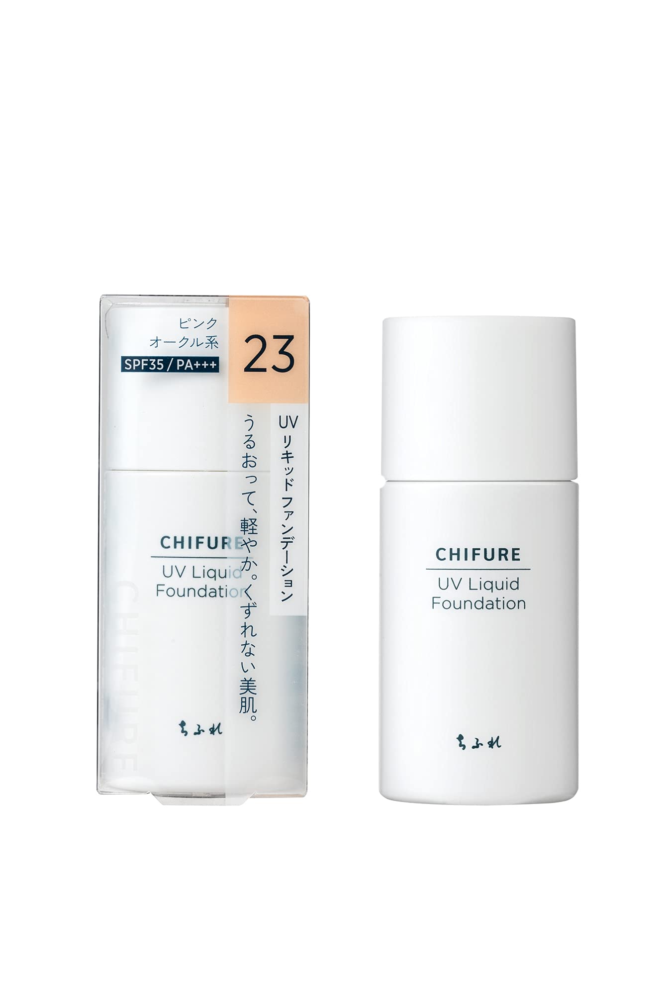 치후레 UV 리퀴드 파운데이션 핑크오클 23 30ml 무향료