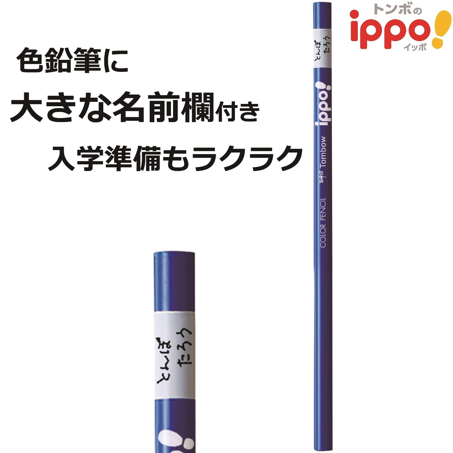 톰보 ippo 슬라이드 캔 색연필 내추럴 실버 CL-RNAN0424C 24색 이미지 6