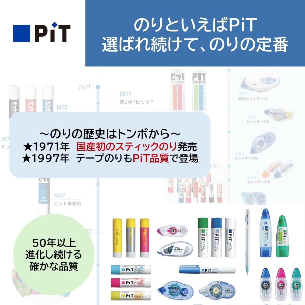 톰보 피트 에어 어소트B HHA-341BTU 8.4mm 16m 테이프 풀 3개 어소트 B 이미지 9