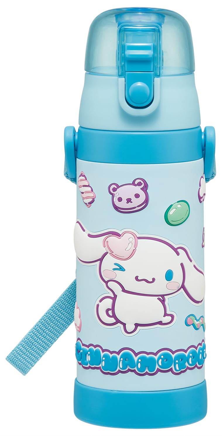 스케이터 시나모롤 480ml 어린이 스테인리스 직음용 보냉 물통