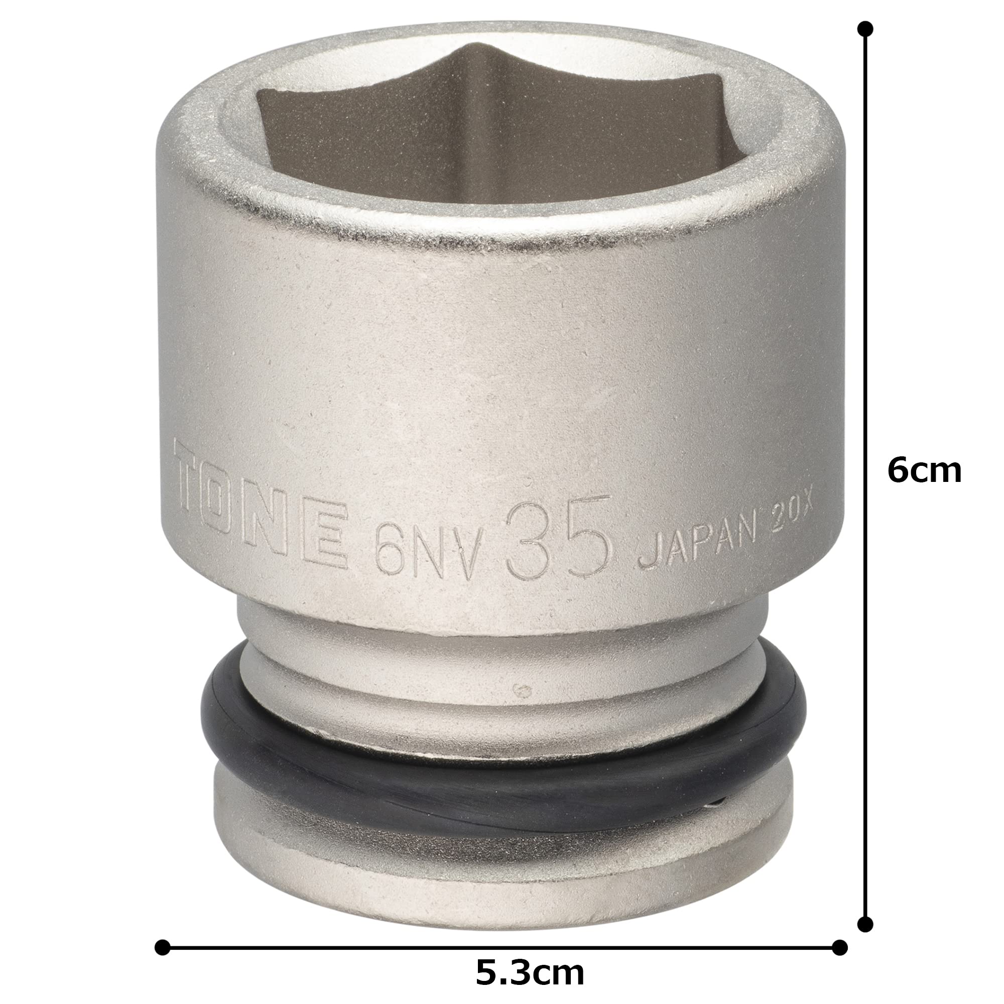 토네 6NV-35 19.0mm 임팩트 소켓 이미지 4