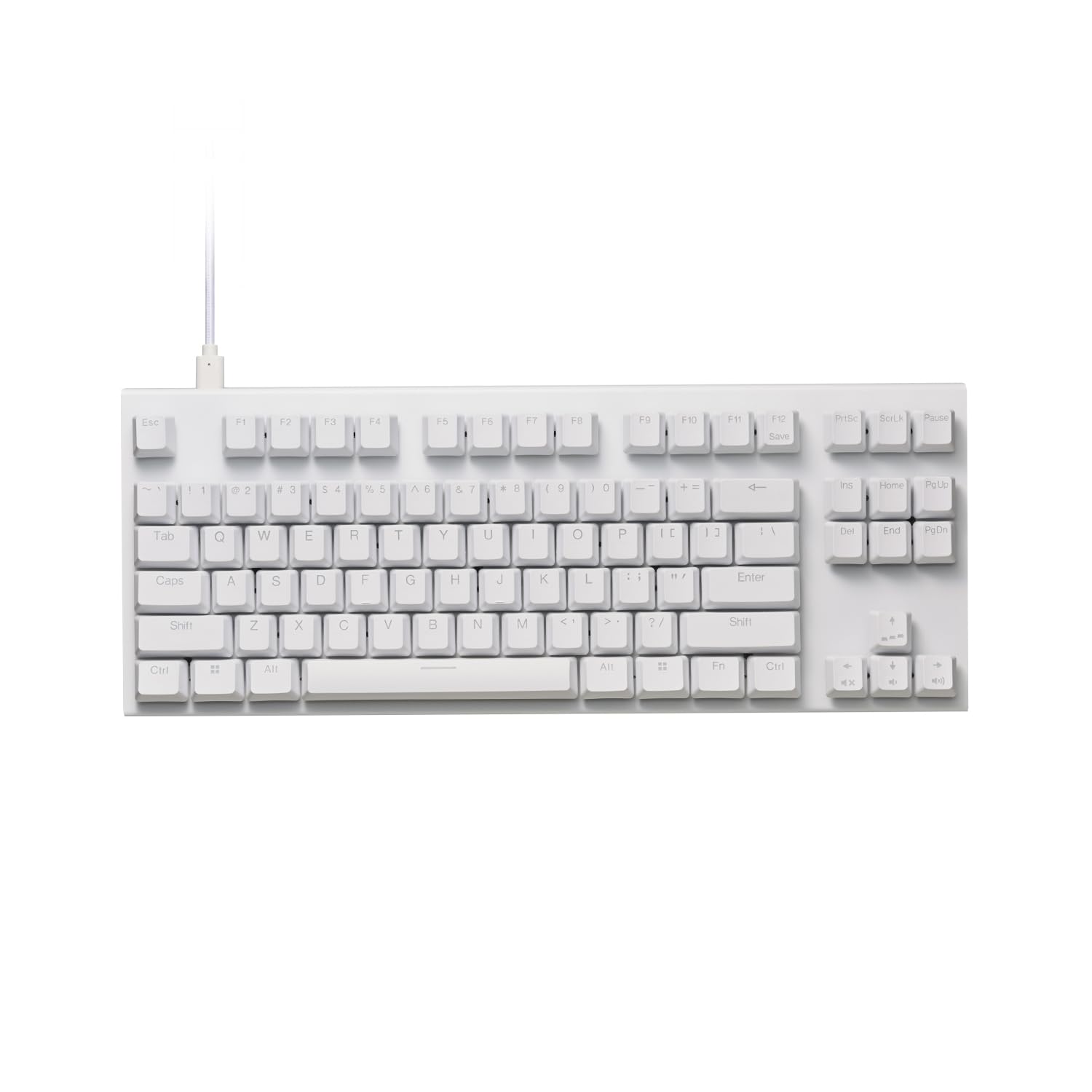 토프레 GX1 Plus 슈퍼화이트 X1PD23 게이밍 키보드 영어 배열 30g 이미지 2