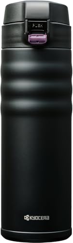 교세라 머그 블랙 MB-17FBK-AZ 500ml 원터치 보온병 세라믹코팅