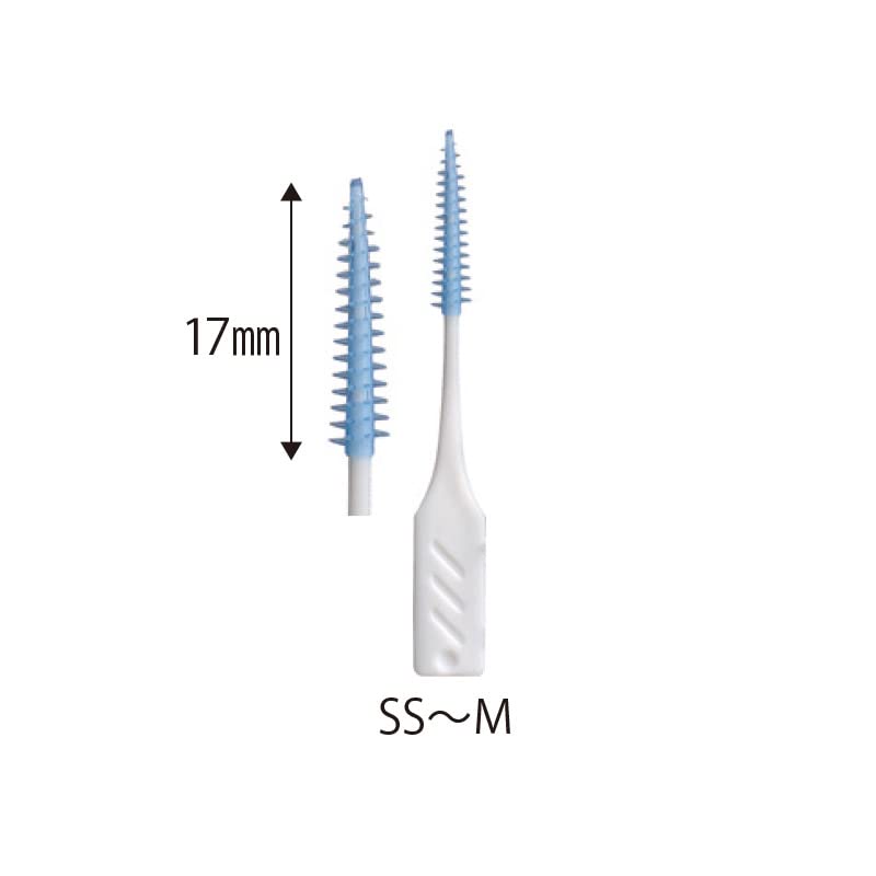 Ci메디컬 라버 치간칫솔 SS-M 40입 이미지 2