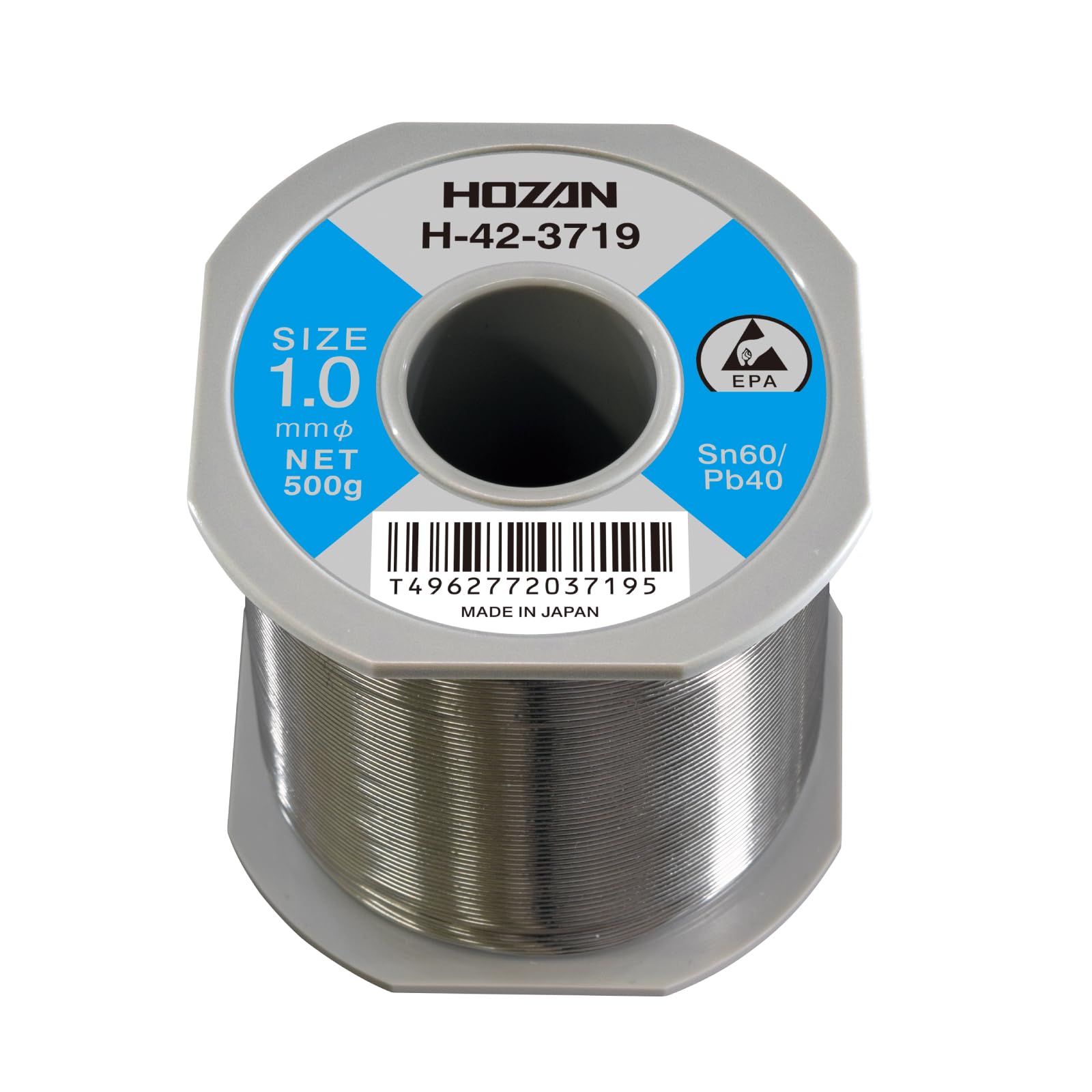호잔 H-42-3719 1.0mm 500g 납땜용 실납 선경 1.0mmφ L 중량 500g