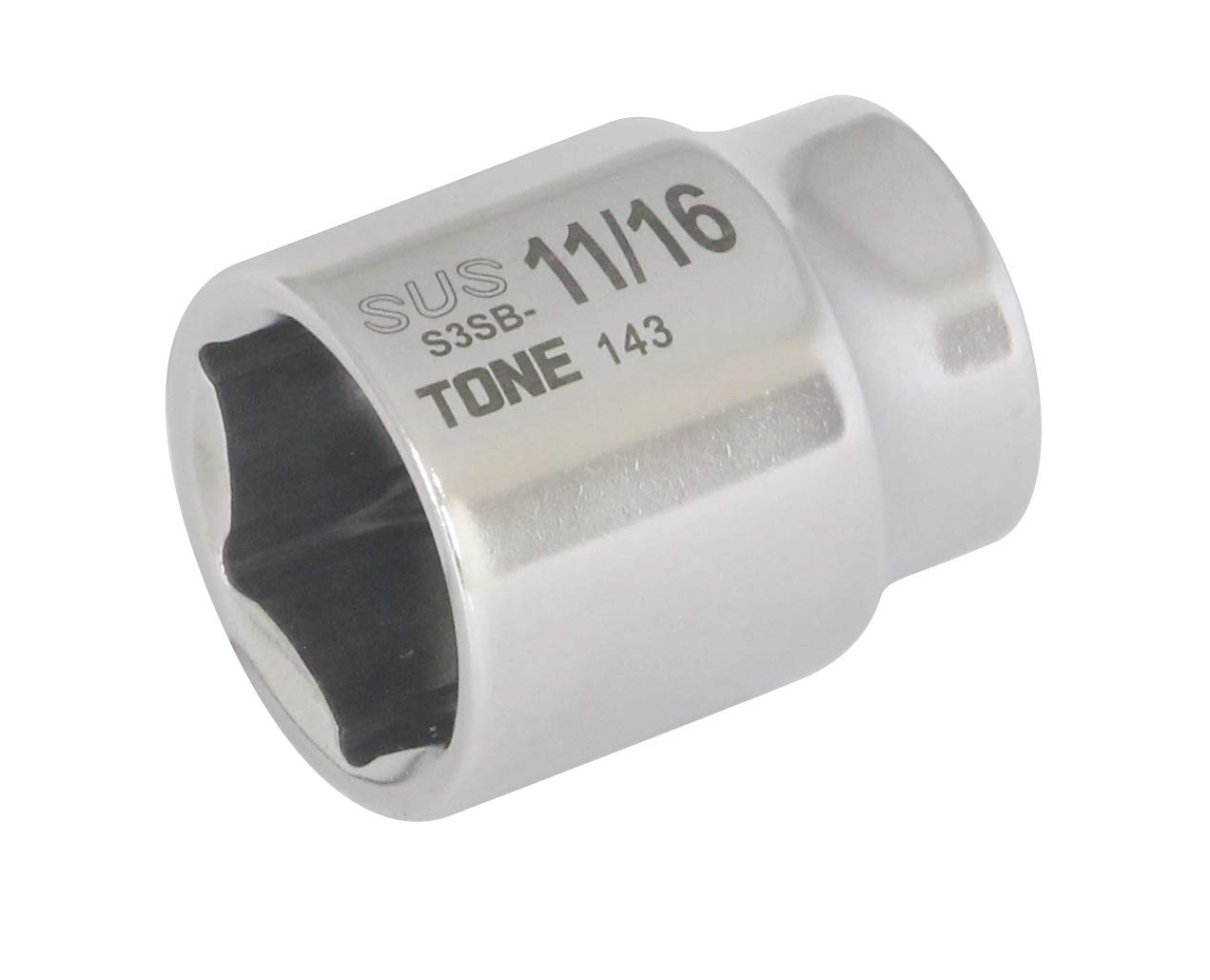토네 S3SB-22 11/16인치 SUS 6각 소켓 9.5mm