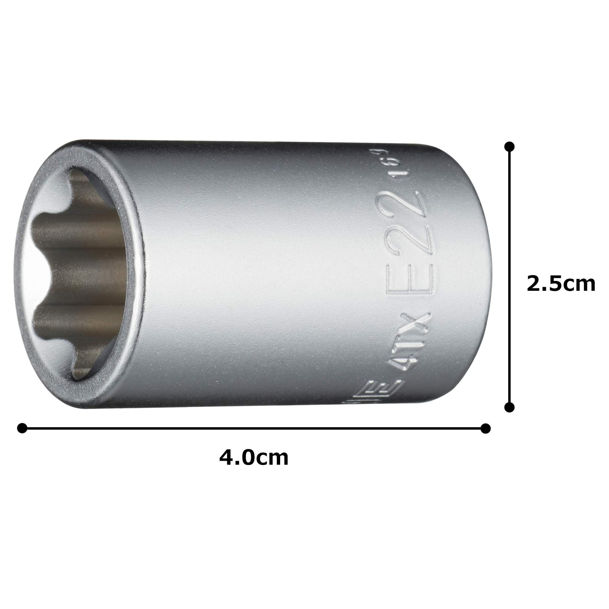 토네 HP4TX-E22 12.7mm E형 토크스 소켓 이미지 5