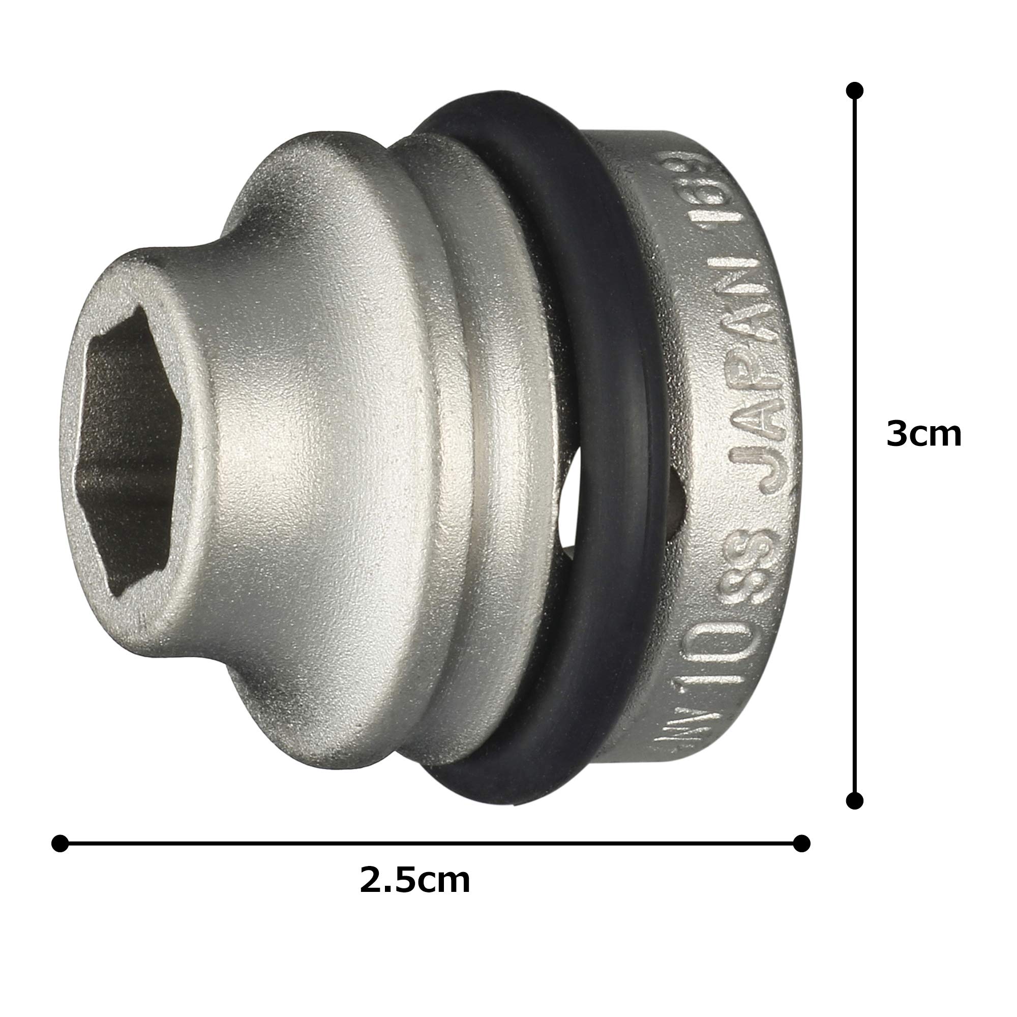 토네 4NV-10SS 임팩트 숏소켓 12.7mm 10mm 이미지 5