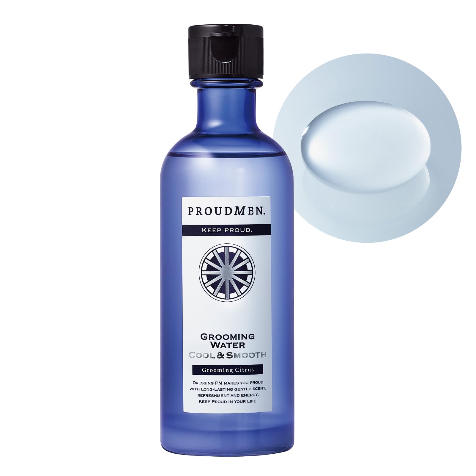 프라우드맨 그루밍워터 쿨앤스무스 200ml 전신용 바디로션 그루밍 시트러스향 쿨타입 이미지 2