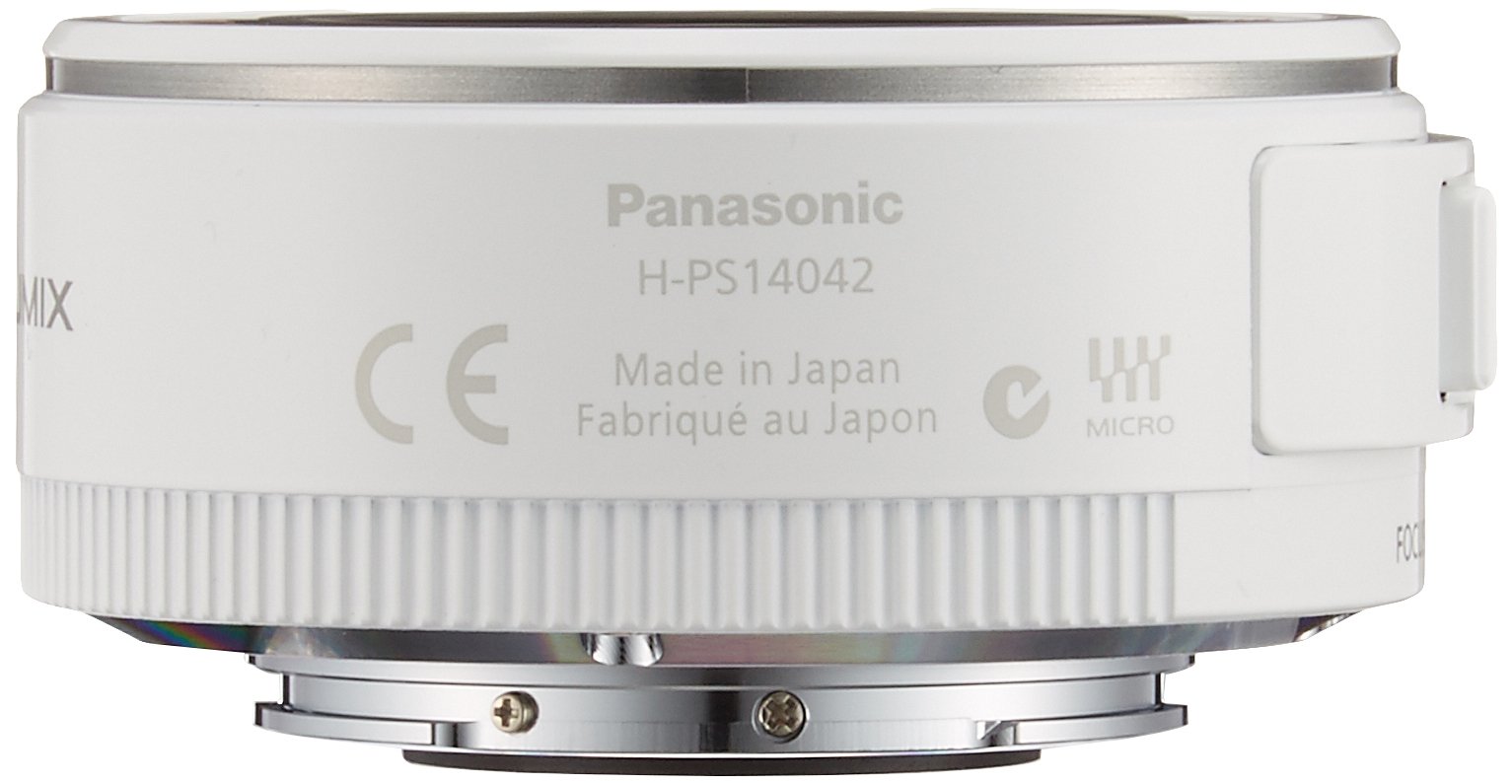 [중고] 파나소닉 루믹스 G X VARIO 화이트 H-PS14042-W 14-42mm 줌렌즈 이미지 5