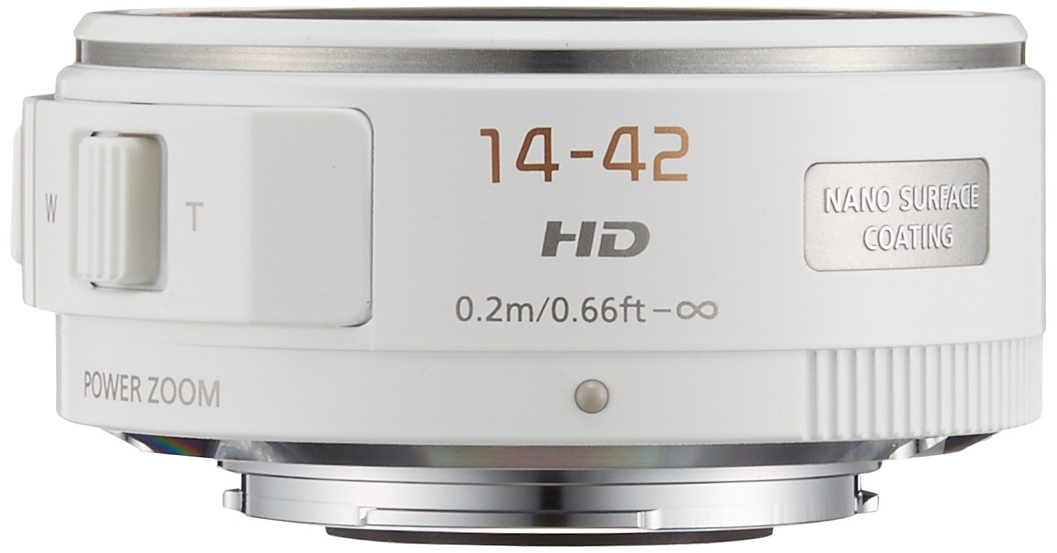 [중고] 파나소닉 루믹스 G X VARIO 화이트 H-PS14042-W 14-42mm 줌렌즈 이미지 3