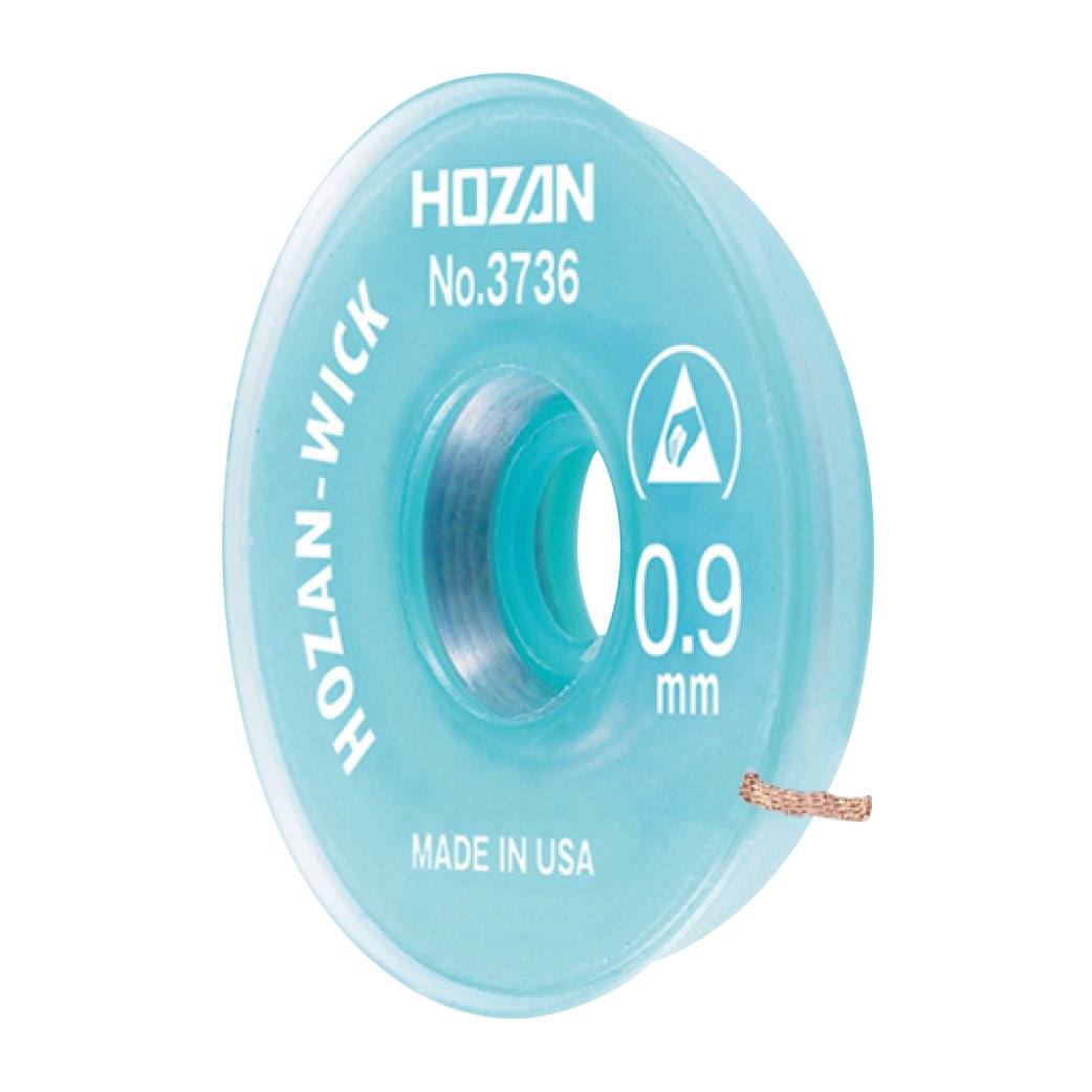 호잔 솔더윅 NO.3736 0.9mm 3m 납흡입선 0.9mm 3m 유연납용