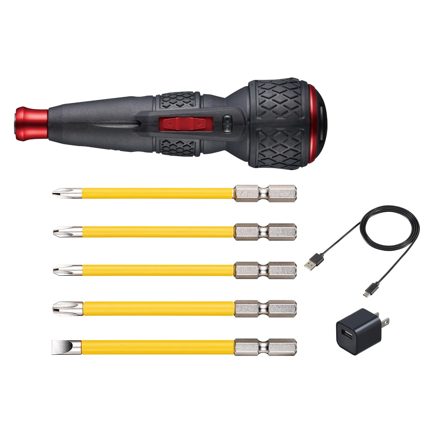베셀 전드라볼 2 220USBC-5 비트 5개 포함 전동 드라이버 USB-C 충전