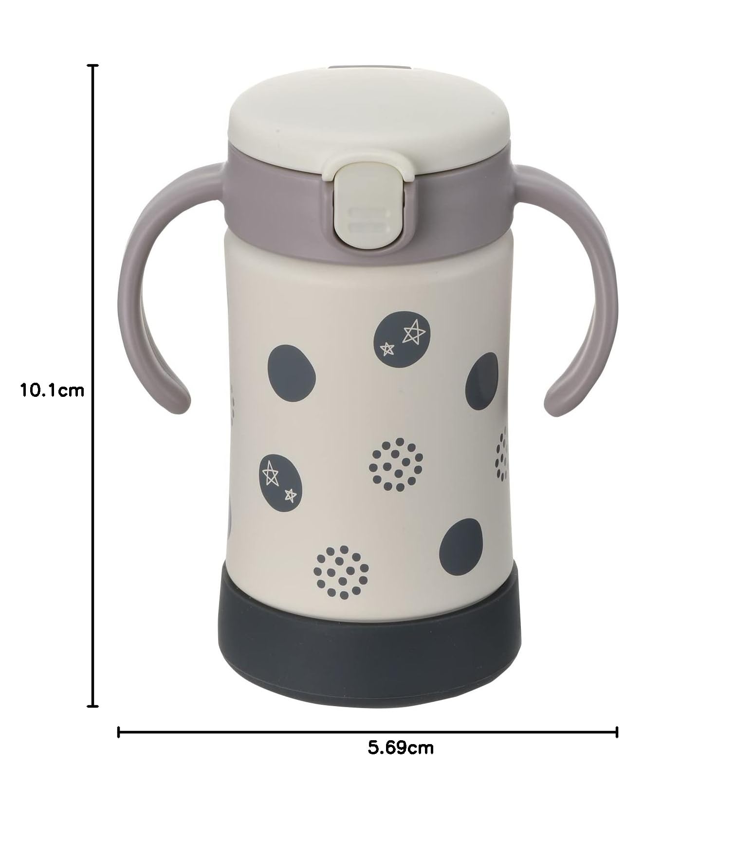 리첼 트라이 보냉 빨대컵 SD 라이트그레이 300ml 이미지 8