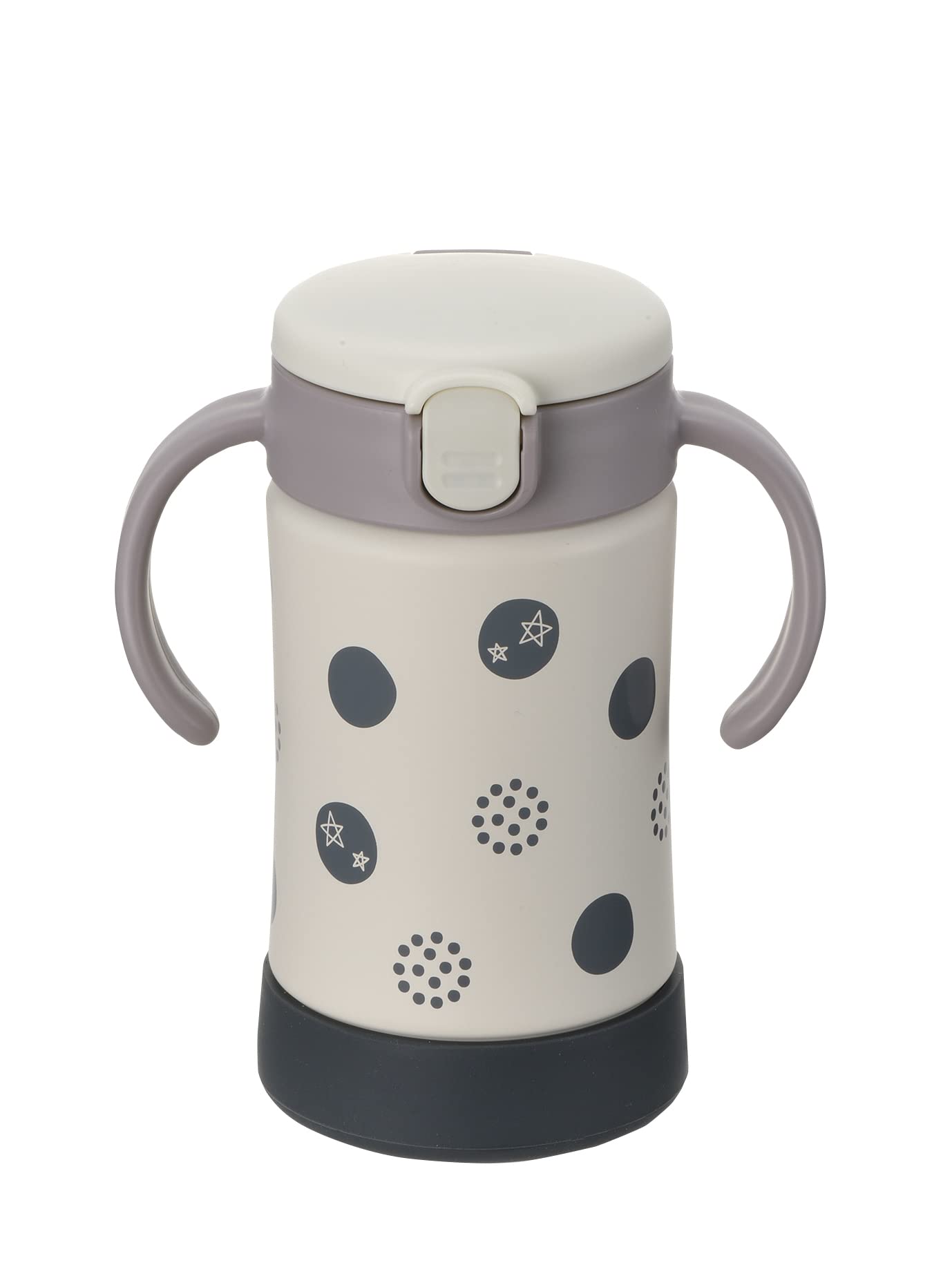 리첼 트라이 보냉 빨대컵 SD 라이트그레이 300ml