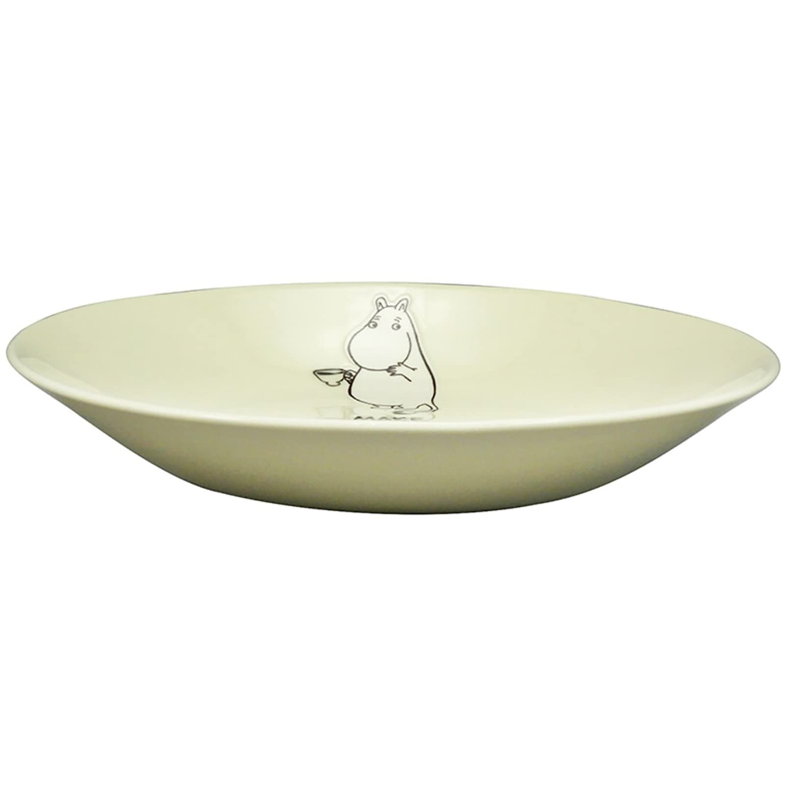 야마카 무민 휴바 MM4701-355 22cm 접시 카레 파스타 접시 이미지 2