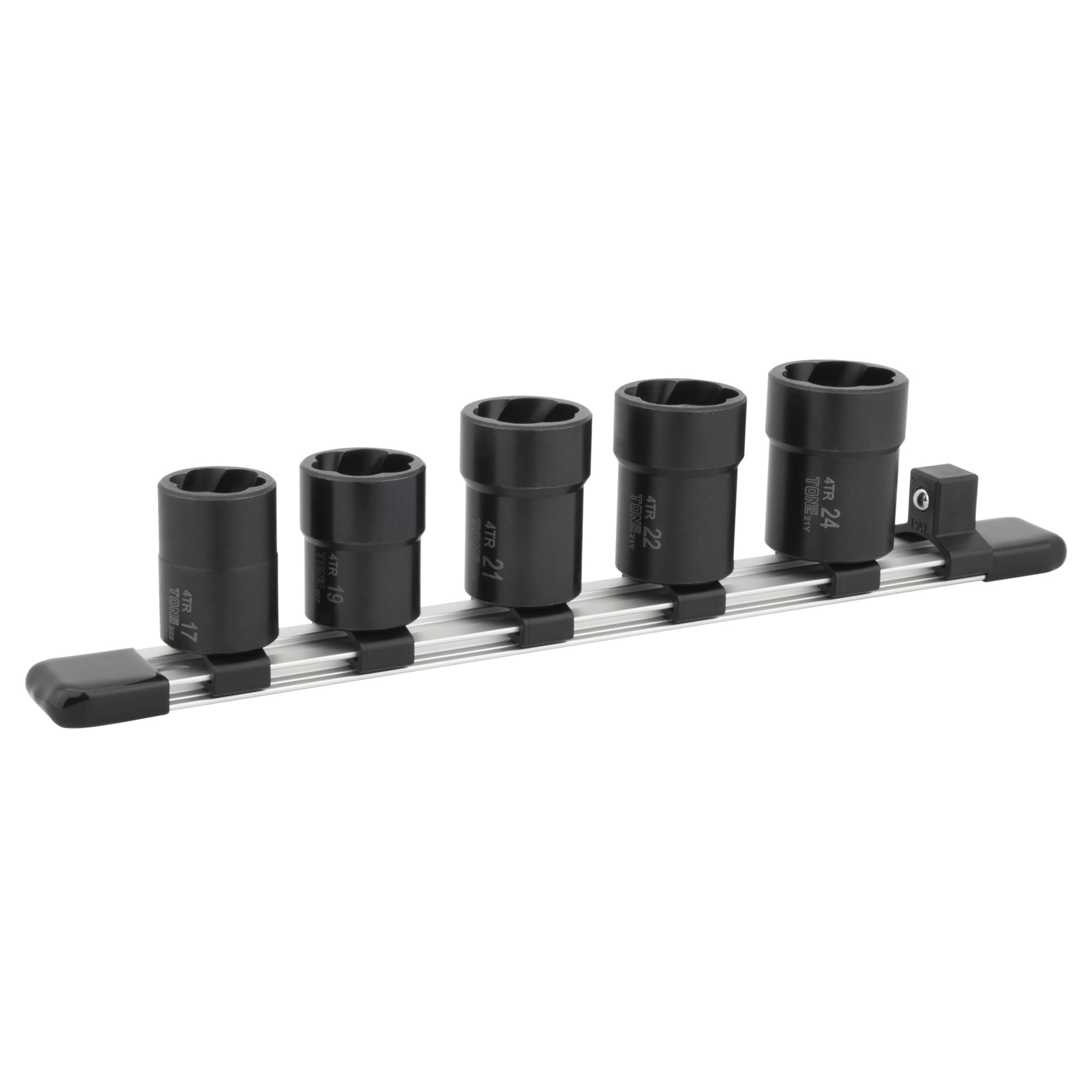 토네 HTR405 12.7mm 토네이도 소켓 세트 홀더포함 5점 이미지 2