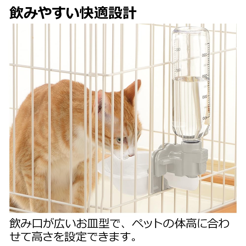 리첼 캣 워터디시 M 화이트 고양이 급수기 보틀형 이미지 3