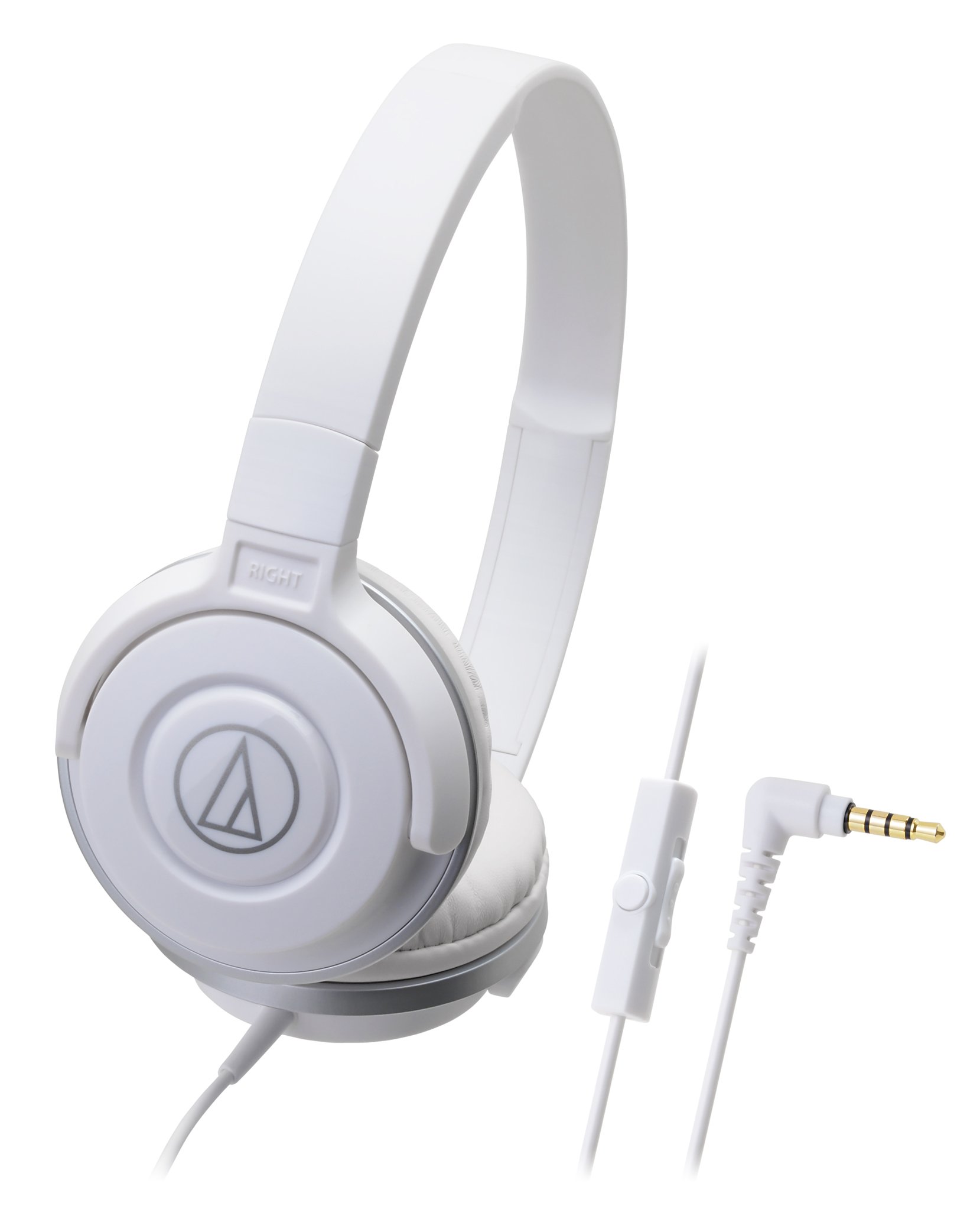 오디오테크니카 스트리트모니터링 ATH-S100iS 화이트 유선 헤드폰