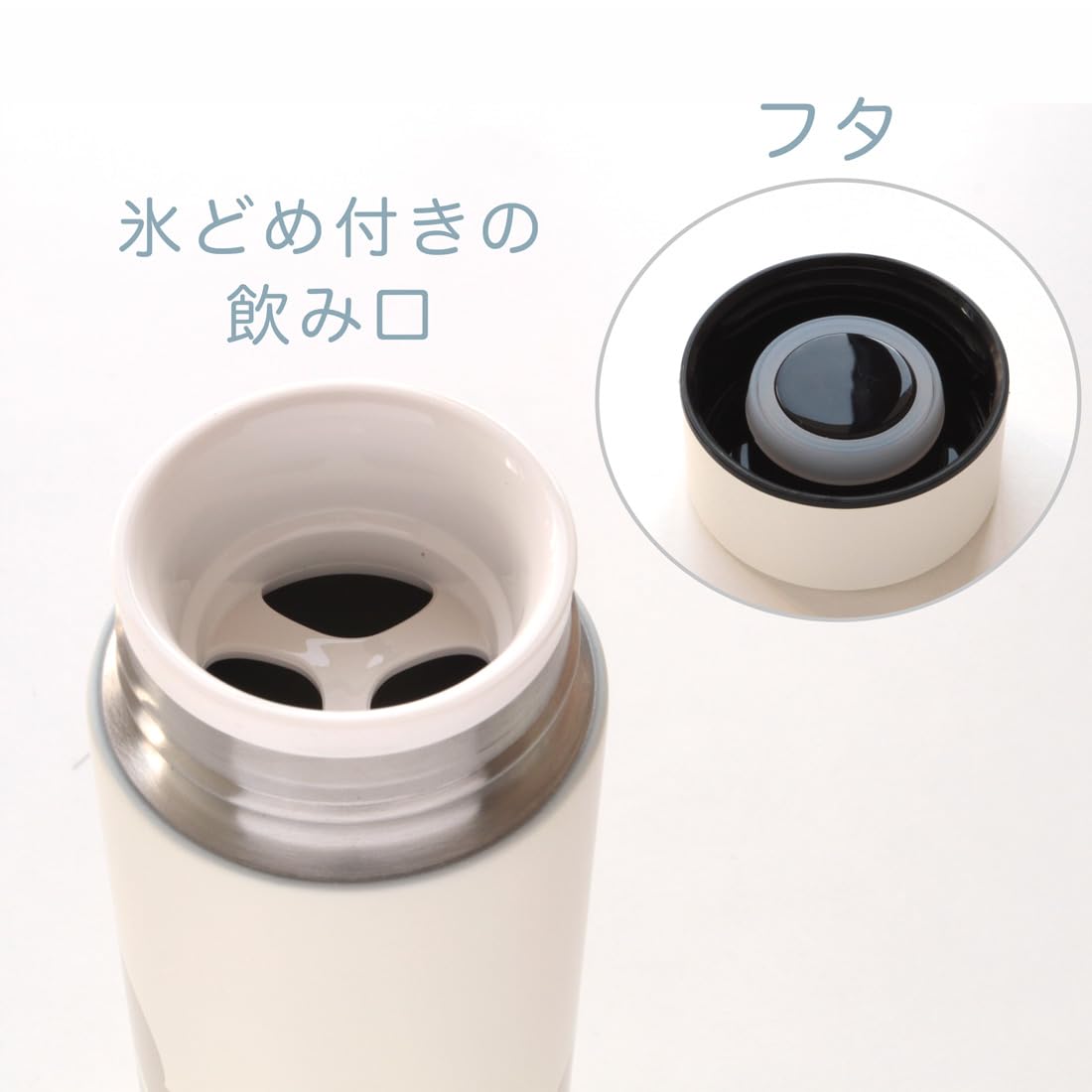 안나수이 스트라이프 로즈 001776-0001-01 300ml 스테인리스 보틀 보온보냉 이미지 3