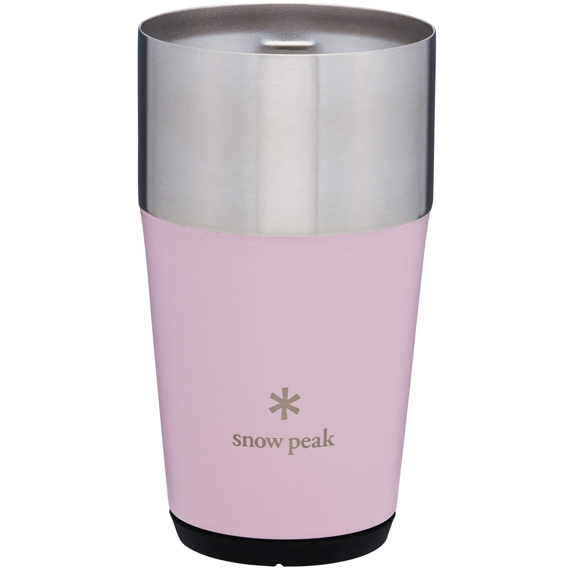 스노우피크 서모 텀블러 라이트핑크 진공단열 보냉보온 470ml