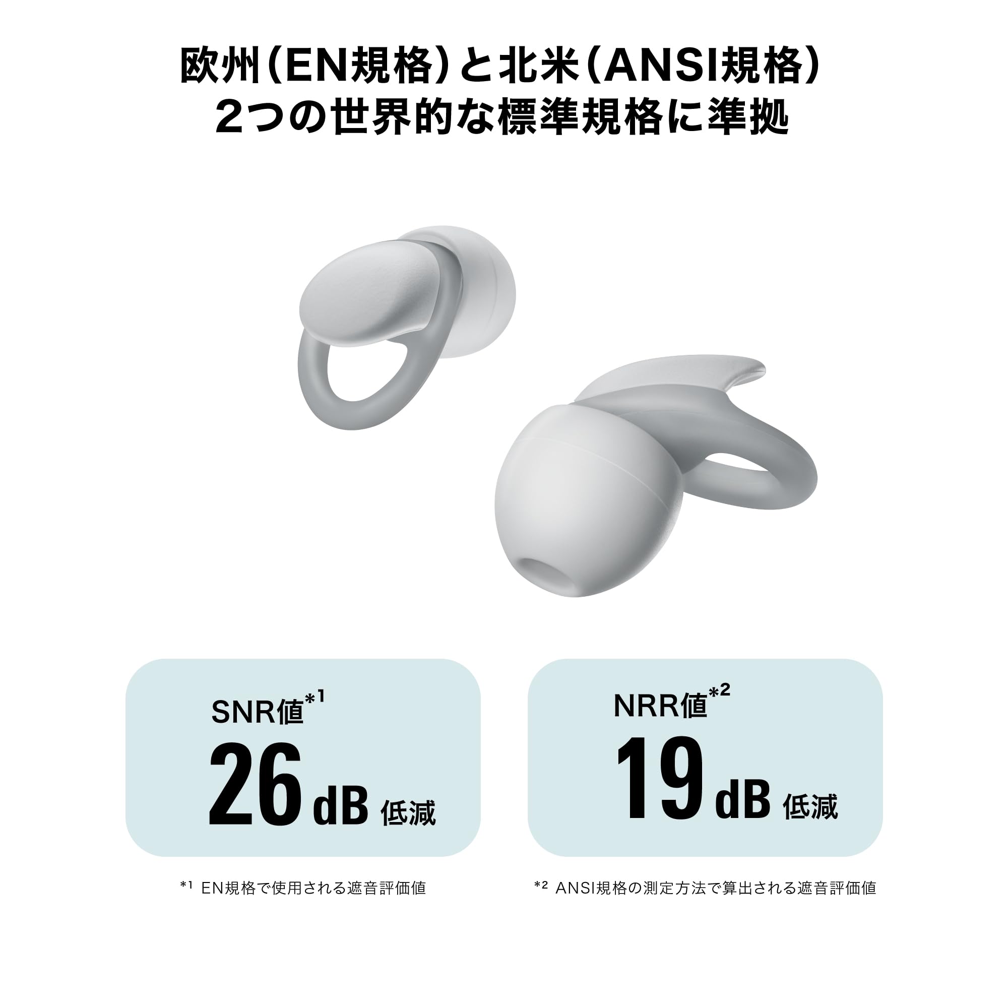 오디오테크니카 AT-ERP3 블랙 귀마개 이어플러그 4종 이어팁 케이스 포함 이미지 5