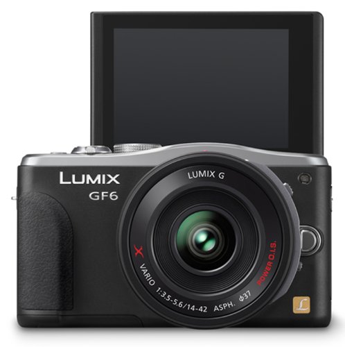[중고] 파나소닉 루믹스 GF6 블랙 DMC-GF6X-K 미러리스 카메라 렌즈킷 이미지 3