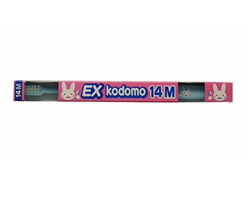 라이온 DENT.EX kodomo 코도모 블루 14M 어린이 마무리 칫솔 0-6세 이미지 2