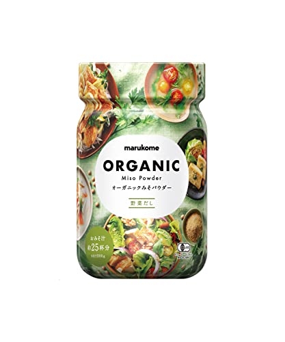 마루코메 오가닉 미소 파우더 200g 야채 육수 된장 가루 이미지 2
